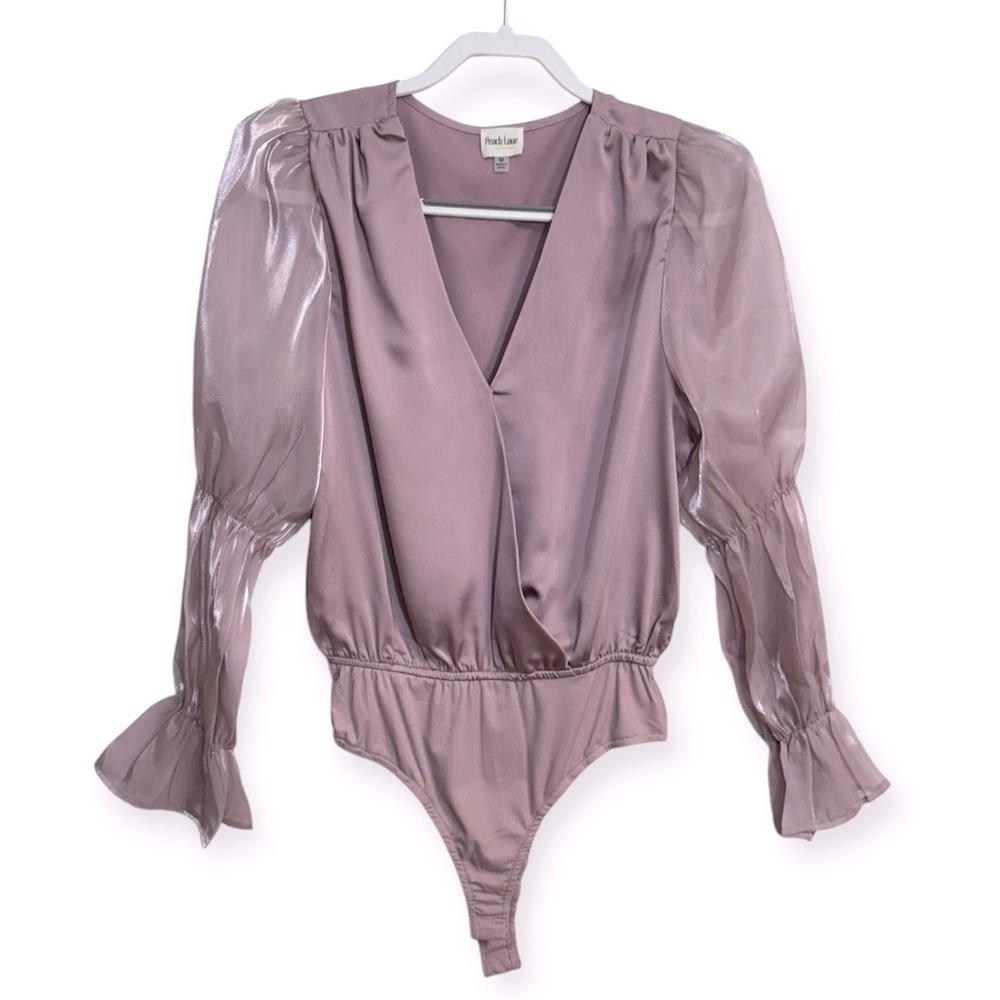 Peach Love California Mauve Blouse‎ M